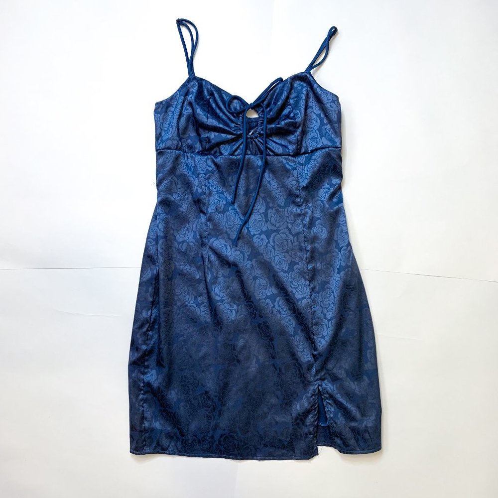Lucy in the Sky Blue Floral Dress Small